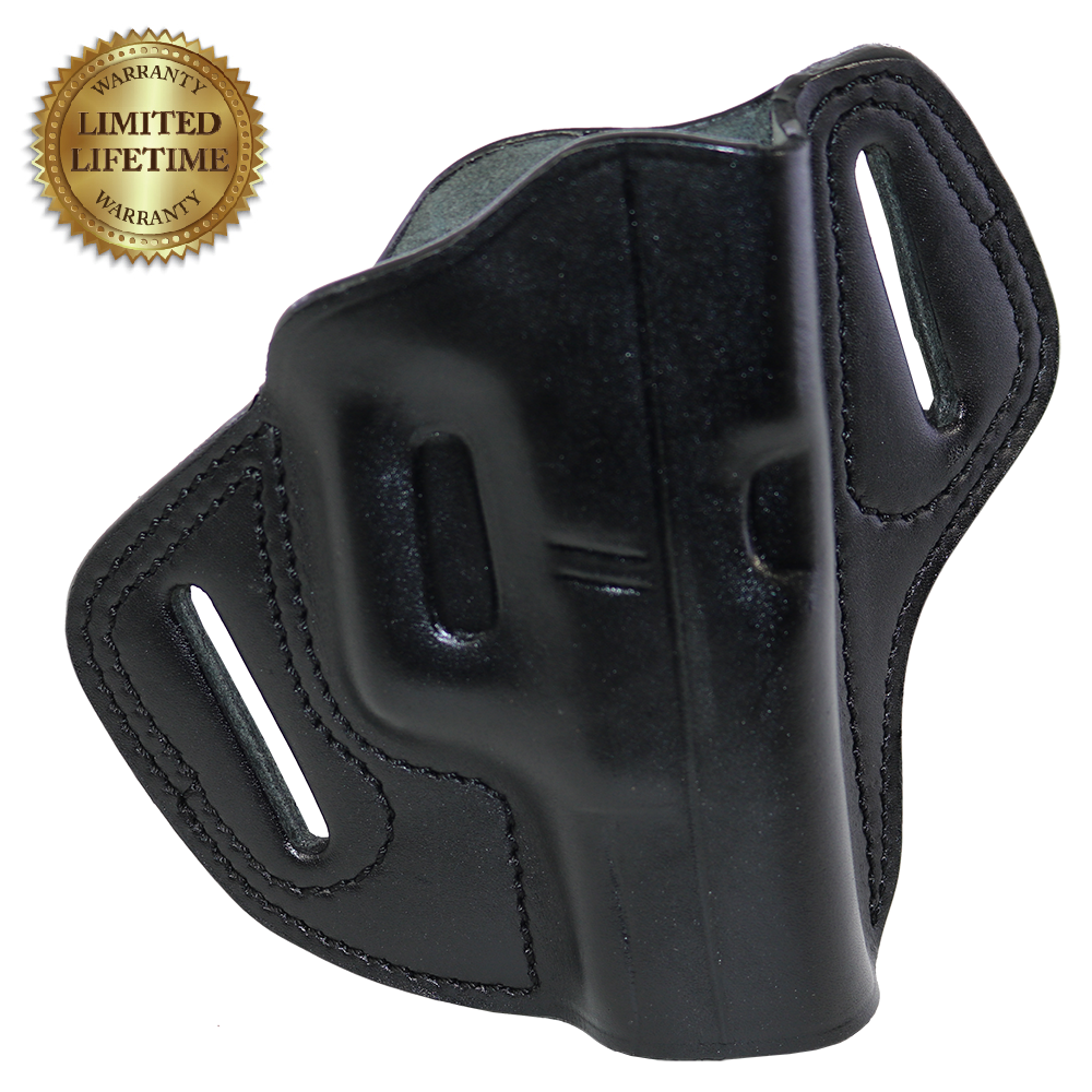 ANATOLIA Combat Master Glock 19 Black Right Hand,Handmade Belt Holster